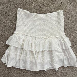 Isabelle's Cabinet White Mini Skirt